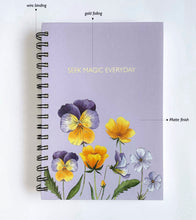 Load image into Gallery viewer, Journal - Pansy Blooms