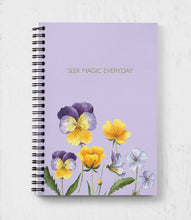 Load image into Gallery viewer, Journal - Pansy Blooms