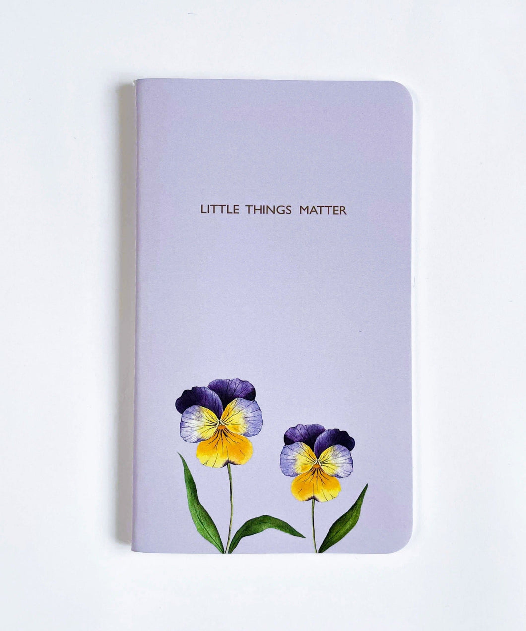 Pocket Diary - Pansy Blooms