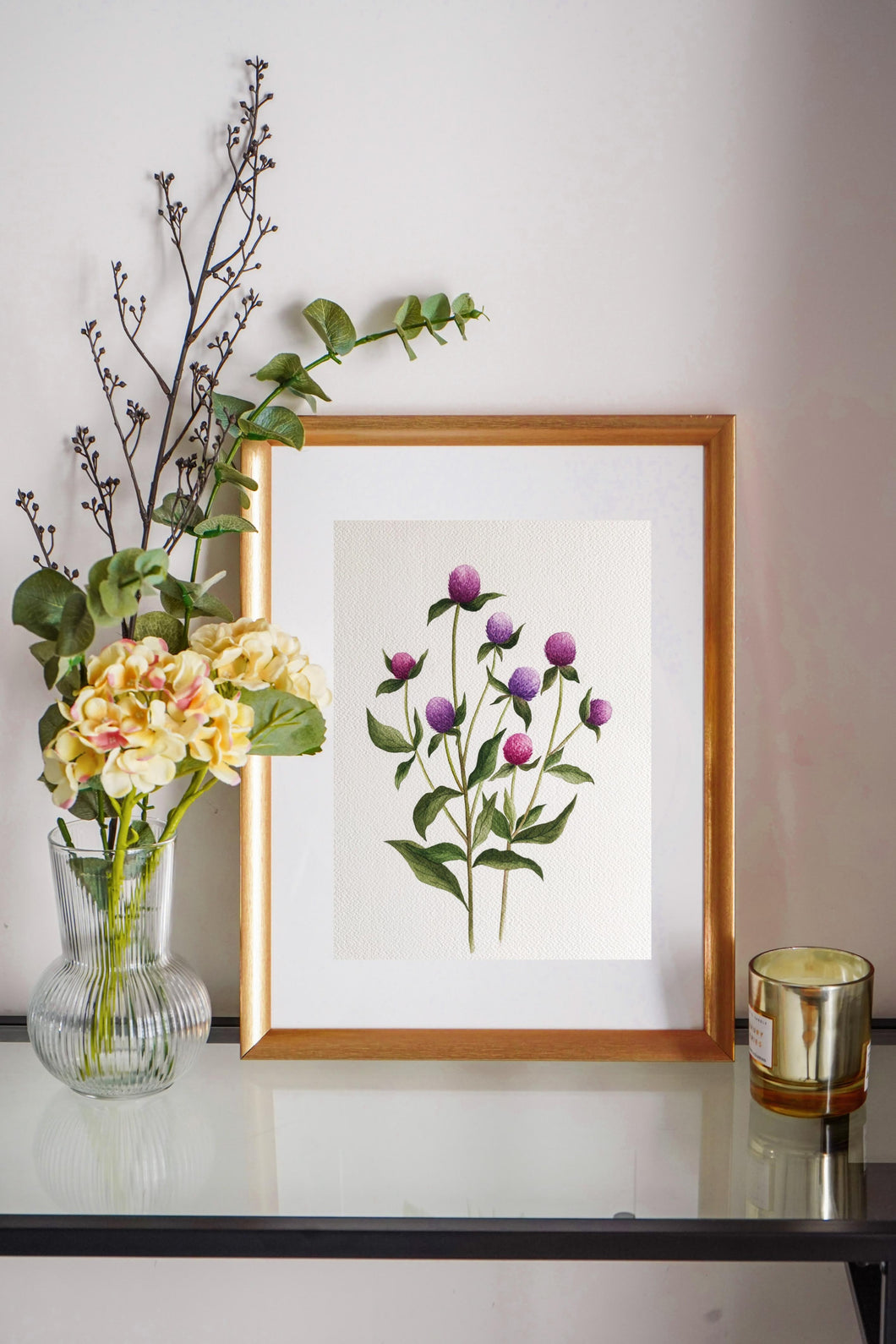 Original Art - Gomphrena